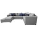 thumbnail image 3 of Sala Esquinera en U EL BAZAR STORE Corbel Gris plata Moderna en U 200x315x255 cm, 3 of 8