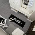 thumbnail image 6 of Ottomanson Coca-Cola Logo Machine Washable Non-Slip Rubberback 2x5 Runner Rug, 20"x 59", Black, 6 of 7