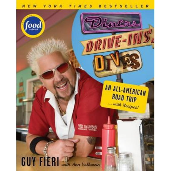 Pre-Owned Diners, Drive-ins and Dives: An All-American Road Trip . . . with Recipes! Paperback