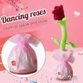 thumbnail image 4 of Rose Toy Plush Flower And Day Dancing Charging Singing Simulation Valentine‘s Education, 4 of 5