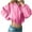 Pink, variant on Timegard Sweatshirts for Women Zipper Cropped Hoodies Long Sleeve Jackets Comfy Coat Fall Winter Fashion