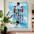 thumbnail image 4 of Football Player Messi's Birthday Theme Customized Fan Garden Party Decoration Banner Provides Portrait Photography Studio Props, 4 of 6