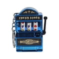 thumbnail image 2 of lionlar Mini Slot Machine Keychain Creative Souvenirs Keyring for Men Children Women Blue, 2 of 9