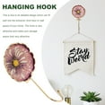 thumbnail image 3 of Pretyzoom Household Violet Vintage Wall Hook Decorative Metal Hook for Hanging Keys Coats, 3 of 6