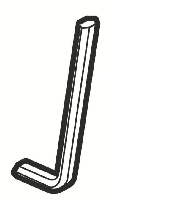 Moen Hex Key Wrench 8305, 8306, 8307 (12/Bag)