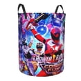 thumbnail image 2 of Large Laundry Hamper, Power Rangers Collapsible Laundry Basket With Handles, Tall Storage Basket For Blanket, Toys, Dirty Clothes In Living Room, Bedroom, Bathroom, Nursery, 2 of 7