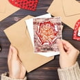 thumbnail image 5 of Butterfly Rose Flower Crack Heart Clear Stamps for DIY Scrapbooking Silicone Stamp Seals Transparent Stamps for Cards Making Photo Album Journal Home Decoration 6.3×4.33inch, 5 of 8