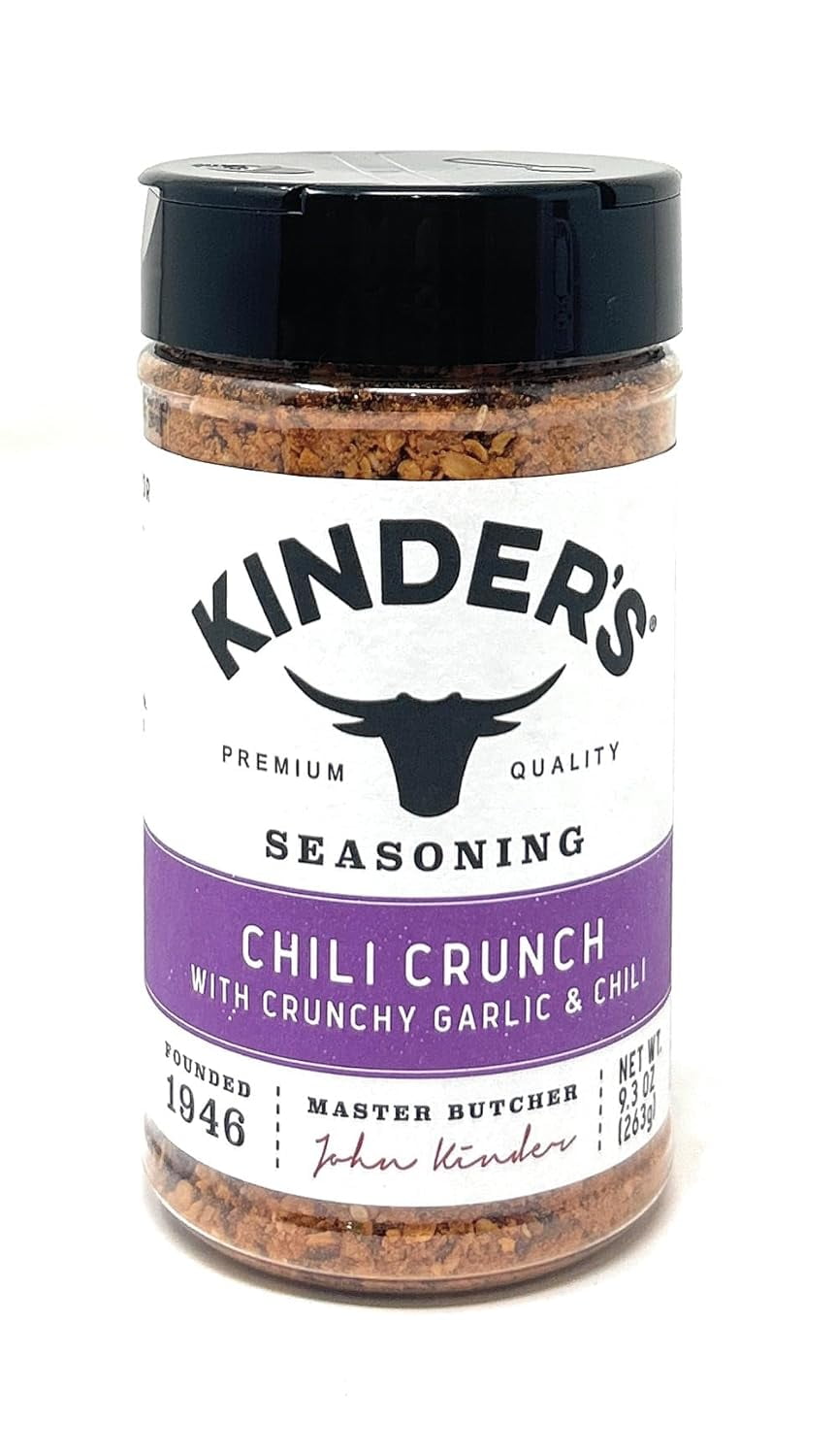 Kinder's Chili Crunch Seasoning, 9.3 Ounce