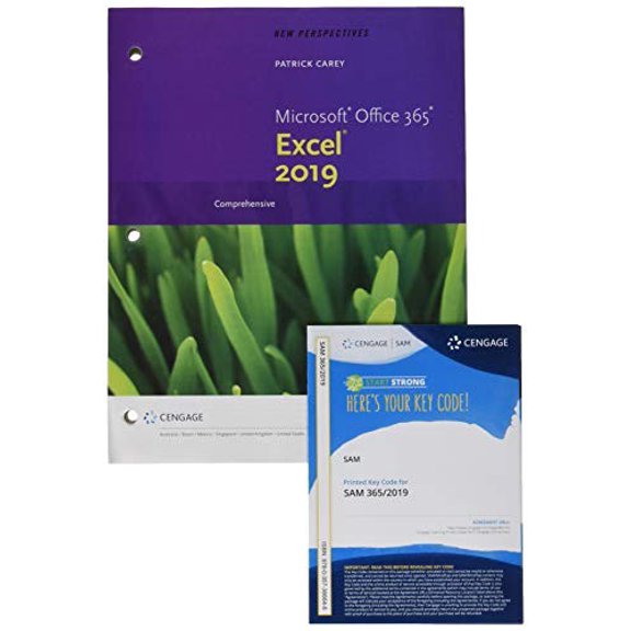 Pre-Owned New Perspectives Microsoft Office 365 & Excel 2019 + Sam 365 & 2019 Assessments, Training, and Projects Printed Access Card With Access to Ebook for 1 Term Paperback
