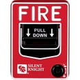 thumbnail image 2 of SILENT KNIGHT PS-SA Single action pull station,key reset, 2 of 2