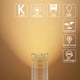 thumbnail image 3 of G9 LED-lampor Varmvitt, 3W, 300LM, 3000K, Ersättning 30W G9 Halogenlampa, Flimmerfri Ej Dimbar för Belysningsdekor, Krona, 10-pack, 3 of 5