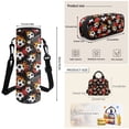 thumbnail image 7 of Bulopur Red Fire Soccer Ball Print Kids Backpack Set 4 Pcs Lightweight Waterproof Kids School Bag with Lunch Box, Pencil Case and Water Bottle Cover for Sport Boys, 7 of 7