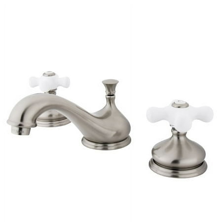 UPC 663370012068 product image for Kingston Brass KS1168PX Two Handle 8 in. to 16 in. Widespread Lavatory Faucet wi | upcitemdb.com