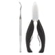 thumbnail image 2 of Cortaúñas De Podólogo, Cortaúñas Antideslizantes, Fáciles De Controlar, Cortaúñas Curvadas Y Gruesas Con Removedor De Armadura Para Pedicura, 2 of 7