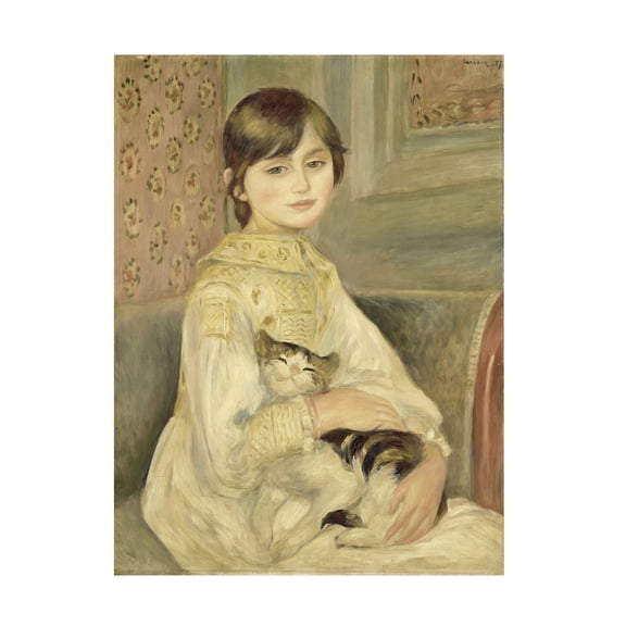 Renoir 'Julie Manet' Canvas Art