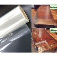 thumbnail image 3 of Film Protecteur Transparent pour Meubles 2 Mil Résistant à la Chaleur, Fini Lustré, Tapis de Table, Autocollants Auto-Adhésifs, 3 of 7