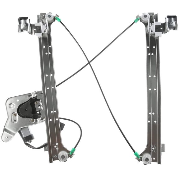 A-Premium Power Window Regulator with Motor Replacement for Chevrolet Suburban 1500 2500 2000-2006 Silverado GMC Sierra Cadillac Escalade EXT Rear Right Passenger Side