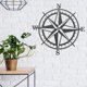 thumbnail image 2 of BRIGHTFUFU Metal Cropass Ornament Decorativo Náutico Compass Decoración de pared Arte colgante, 2 of 7