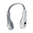 thumbnail image 3 of Ventilador de cuello colgante portátil Macarena Luz RGB Ventilador de enfriamiento USB silencioso Blanco, 3 of 8