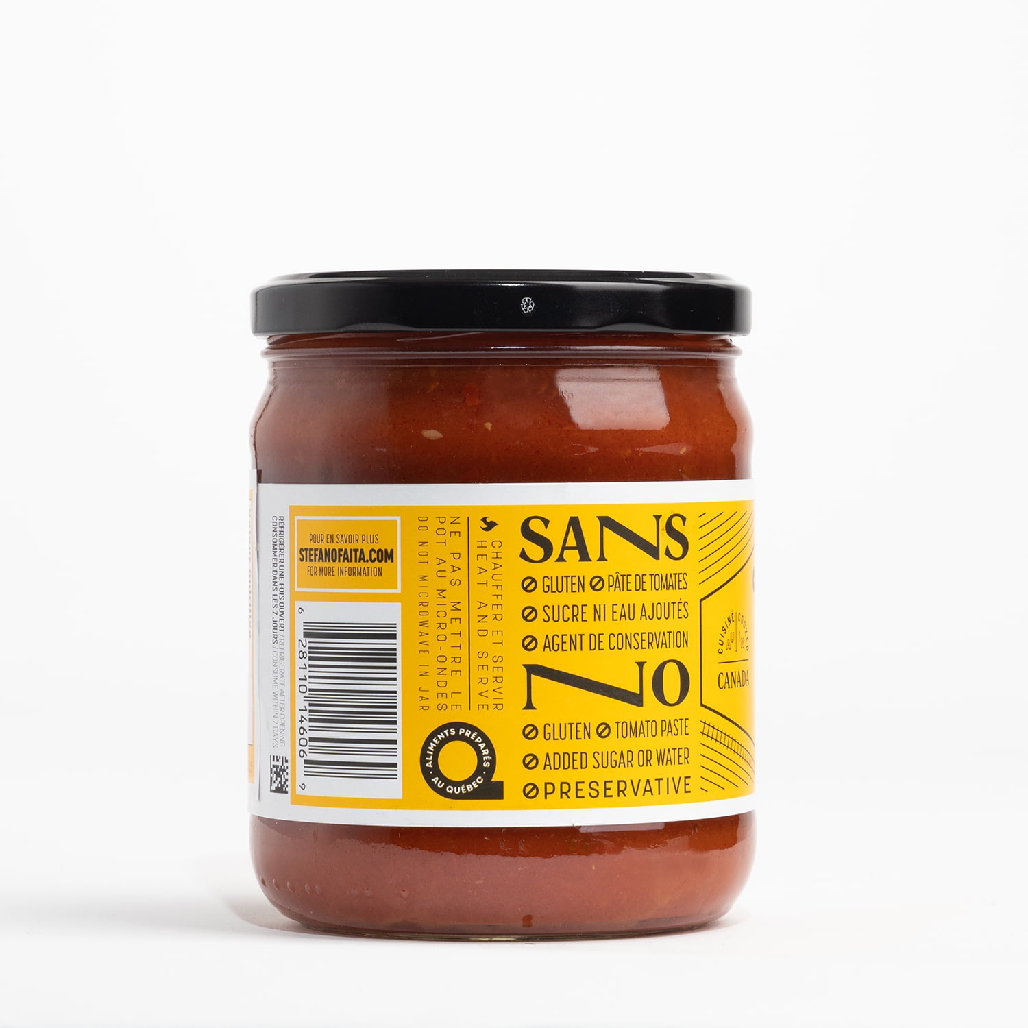 Sauce tomate à pizza Stefano Faita 430 mL