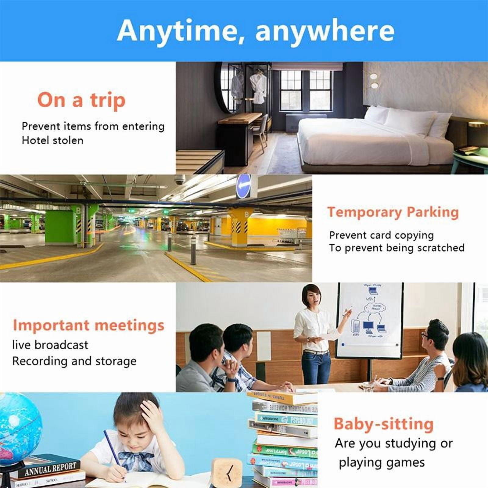 HD 1080P Mini WiFi Camera Indoor Home Security Wide Angle Small Cam X5 Remote Night Vision Motion Surveillance Micro Cameras Baby Monitor Wired Monitoring
