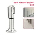 thumbnail image 1 of Stainless Steel Restroom Support Leg Partition Bracket Feet Toilet Stand, 1 of 9