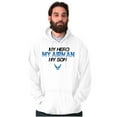 thumbnail image 5 of US Airforce Hero Airman Son Hoodie Sweatshirt Women Men Brisco Brands S, 5 of 6