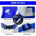 thumbnail image 4 of LAICAIW Dog Harness and Leash Set, No Pull Reflective Adjustable Pet Soft Mesh Chest Vest Harnesses Easy Control for Small Medium Dogs and Cats Outdoor Walking, 4 of 7
