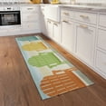 thumbnail image 5 of Addison Rugs Harpswell AHP31 Blue 2'3" x 7'6" Indoor Outdoor Runner Rug, Easy Clean, Machine Washable, Non Shedding, Entryway, Hallway, Living Room, Dining Room, Kitchen, Patio Rug, 5 of 5