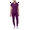 Eggplant, variant on Adar Pro Movement Booster Scrub Set For Women - Sweetheart V-Neck Scrub Top & Yoga Jogger Scrub Pants