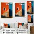 thumbnail image 4 of Designart "Minimalist Scenery Featuring Warehouses I" Warehouses Canvas Wall Art, 4 of 7
