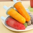 thumbnail image 4 of SPRING PARK 6 Cell Plastic Popsicle Molds Easy-Release Popsicle Maker Molds Ice Pop Molds Homemade Popsicle Ice Pop Maker, 4 of 7