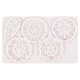 thumbnail image 1 of Molde de silicona Yuarrent para pasteles y galletas color rosa y Gris, 1 of 6