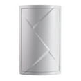 thumbnail image 1 of Bathroom Corner Locker Plastic Rotatable Bath Countertop Shelf Cosmetic Cabinet, 1 of 10