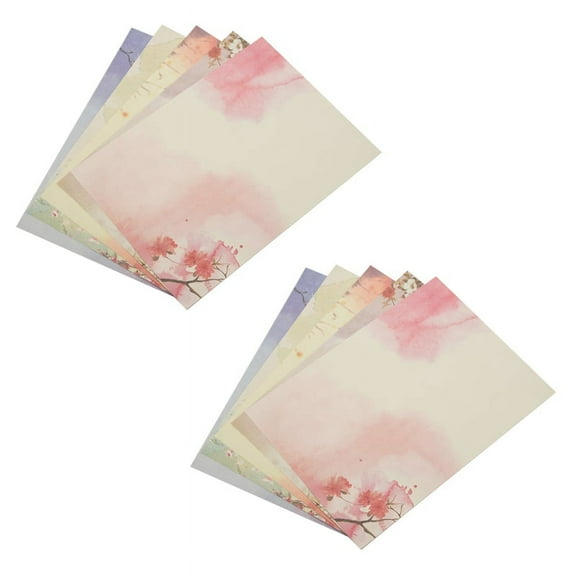 96PCS Writing Stationery Paper , Letter Writing Paper Letter Sets