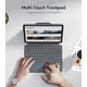 thumbnail image 5 of Funda de teclado CHESONA para iPad Pro 11 2022 con panel táctil gris, 5 of 9