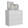 thumbnail image 7 of Dresser 31"H, 3 Drawers, Chest of Drawers, White, 7 of 7