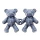 thumbnail image 1 of Cute Bear No-Sew Waist Button, Jean Buttons Pins For Loose Jeans Waist Button, No Sewing Required, Waist Tighten Metal Waist Button Pin For Jeans, 1 of 3