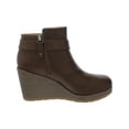 thumbnail image 3 of Dr. Scholl's Shoes Womens One Up Faux Leather Ankle Wedge Boots, 3 of 3