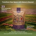 thumbnail image 2 of Organo Republic 23 Wildflower Seeds Annual & Perennial Mix for Indoor & Outdoors, Attract Birds & Butterflies 100,000+ Non-GMO, Heirloom Garden Seeds, 4oz Packet for Growing Wild Flowers, 2 of 7