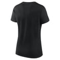 thumbnail image 3 of Women's Black Boston Bruins Launch Scoop Neck T-Shirt, 3 of 3