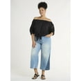 thumbnail image 2 of Time and Tru Women's and Women's Plus Off The Shoulder Blouse, XS-4X, 2 of 4