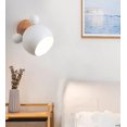 thumbnail image 3 of Lámpara de pared simple y moderna de estilo creativo blanco de Mickey Lámpara de pared estilo Art Deco nórdico para dormitorio, sala de estar, habitación de los niños, comedor, pasillo, escalera JM MX-0139072FYD, 3 of 4
