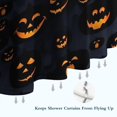 thumbnail image 6 of Halloween Glowing Pumpkins Pattern Shower Curtain 72"x72" ,Bathroom Decorative Shower Curtains Set with 12 Hooks,Modern Waterproof Washable Shower Curtain, 6 of 6