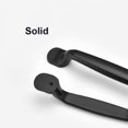 thumbnail image 4 of Office Door Pulls, Durable Solid Aluminium Alloy Material, Rust Resistant Black Cabinet Handles, Modern Arc Design, Comfortable Hand Feel for Contemporary Interiors, 4 of 5