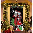 thumbnail image 2 of Jack Skellington Sally Banner Nightmare Before Christmas Decorations Door Cover Xmas Porch Door Sign Welcome Banner for Indoor Outdoor Wall Home, 2 of 7