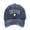 Navy, variant on Yajing Sun Visors For Women Washed Cotton St. Pat Print Old Vintage Daddy Baseball Cap Blue One Size