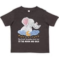 thumbnail image 3 of Inktastic My Great Grandma Loves Me to the Moon and Back Elephant Boys or Girls Toddler T-Shirt, 3 of 5