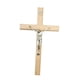 thumbnail image 2 of Crucifijo de pared, cruz de madera, colección de decoración de pared, arte religioso decorativo Color de la madera, 2 of 9