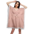 thumbnail image 1 of Moomaya Robe Courte de Caftan de Plage, Robe de Couverture Imprimée, Kaftan pour Femmes, Tenue de Plage, Couverture, 1 of 4
